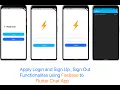 Applying Firebase Authentication for Chat App