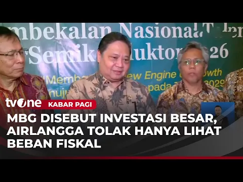 Airlangga Hartarto Sebut MBG Program Jangka Panjang yang Bisa Beri Dampak Signifikan