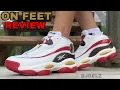 Reebok Iverson Answer 1 DMX white red gold Retro on Feet Review