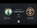 Boston Celtics Denver Nuggets Live Scoreboard
