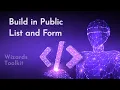 Build In Public Low-Code - Browse and Form