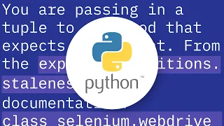 AttributeError tuple object has no attribute is - enabled
