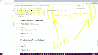 CEIS110 Python dictionaries - Add and delete items