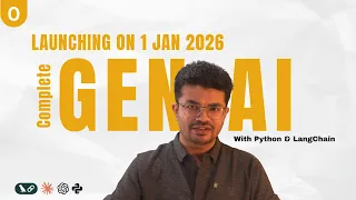 India s Best GenAI Course Launch 2026 Build 10 Projects Python LangChain AWS Bedrock