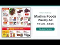 Martins Foods Weekly Ad 26 - 26 Top Deals