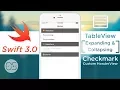 TableView - Custom HeaderView Checkmark Swift 3