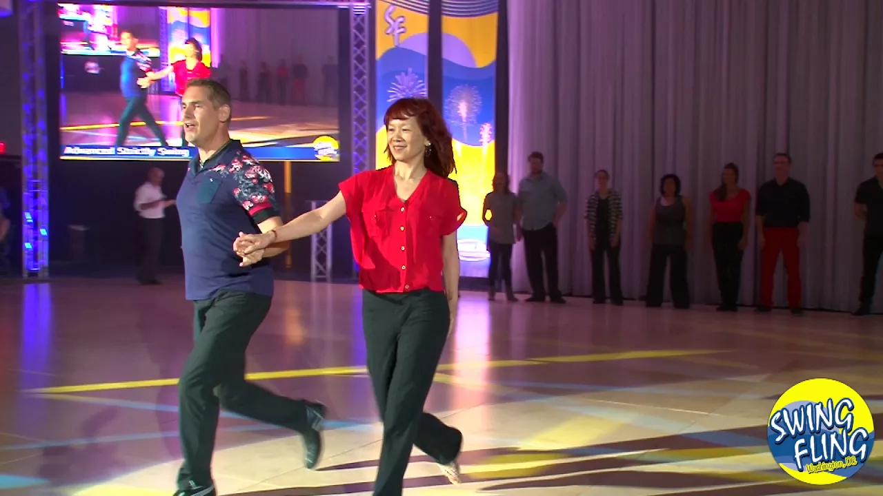 Swing Fling 2017 Advanced Strictly Swing Eddie Karoliussen & Adela Su