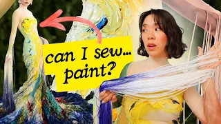 sewing things I can’t afford: MET GALA (yes the painted one)