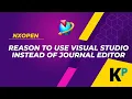 3 Reason to use Visual studio NXOpen Customization and Programming Parametric Krish