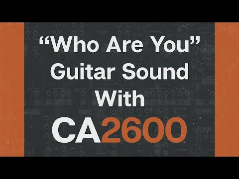 CA2600 Synthesizer product video