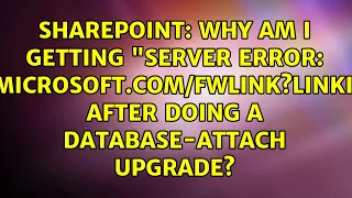Why Am I Getting Server Error Go Microsoft Com Fwlink LinkID 177673 After Doing A 