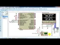 Proteus simulation for PIC18F4550 with SSD1306 OLED and DHT11 sensor