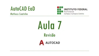 Curso de AutoCAD 2D - Aula 7
