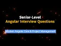 Ace Your Senior Angular 17 Interview