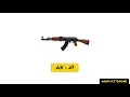 Free fire AK - 47 Scar Gun Sound Reload Sound