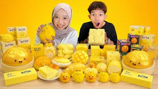 ADIK BORONG SEMUA SQUISHY WARNA KUNING