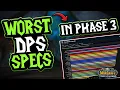 DPS Specs That need a BUFF in Phase 3 - Wotlk DPS Tier List