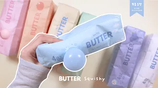 촉감이 전부 다른 버터바 종스만들기🩷🧡💛💚🩵 Making BUTTER Squishies with Different Textures｜무료도안｜FREE PRINTABLE