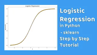 Step by Step Tutorial on Logistic Regression in Python sklearn Jupyter Notebook