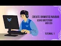 How to create a responsive Navbar with Bootstrap and React js Notifications Icons and Animations
