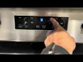 How to checked error code on Whirlpool freestanding oven