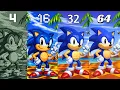 Lagu SONIC THEME SEGA in Different Bits