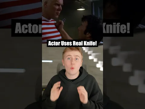 Actor Uses A Real Knife! #Shorts