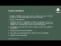PYTHON - Unit I