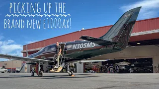 PICKING UP THE BRAND NEW EPIC E1000AX - TRAINING and FIRST FLIGHT!