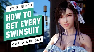 FF7 Rebirth How to Get Every Swimsuit in Costa del Sol