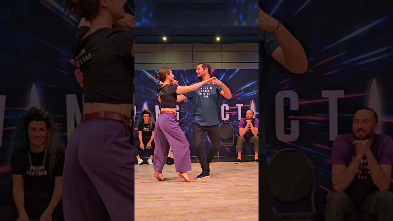 West Coast Swing Improvisation Part 1 #semionmaria #westcoastswing #modernswing #improvisation