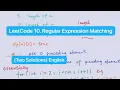 LeetCode 10 Regular Expression Matching Two Solutions Recursion and DP