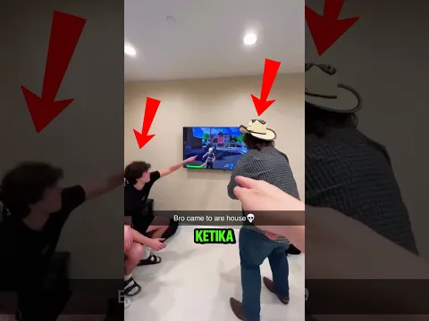 Kejar Musuh di Fortnite, Kaget Lihat Rumah Mirip Aslinya‼️