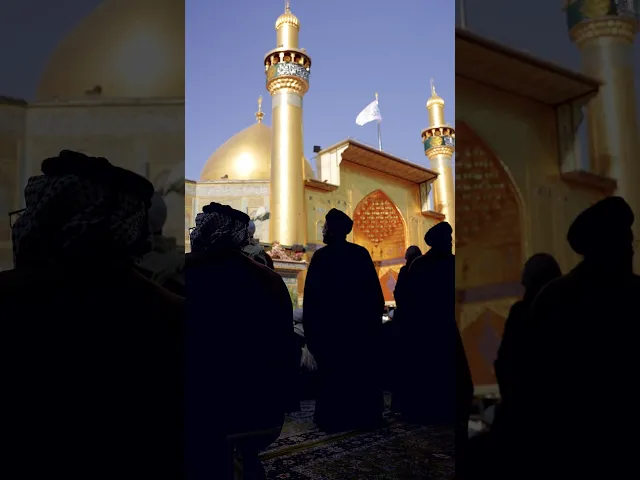 ⁣فيديوهات خام لمرقد امير المؤمنين علي ابن ابي طالب عليه السلام (25) بدون حقوق و بدقة 4k 60p (2026)