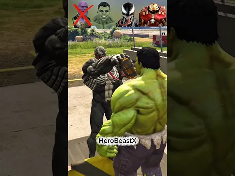 Hulk Funny #hulk #thanos #funny #gta