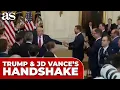 Download Lagu TRUMP and JD VANCE’S emotional handshake before GENIUS ACT