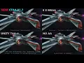 CTAA CINEMATIC TEMPORAL ANTI-ALIASING VS OTHER UNITY TEST Anti-Aliasing Options