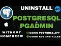 How To Uninstall PostgreSQL From Mac Completely Remove PostgreSQL pgAdmin From MacOS
