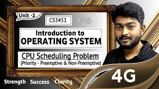 CPU Scheduling Problem in Tamil Introduction to Operating Systems in Tamil CS3451 Unit 2