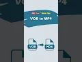 Lagu How to Convert VOB to MP4 | Quick Guide #vob #mp4