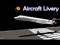 How to Add Realistic Livery to an Airplane in Blender