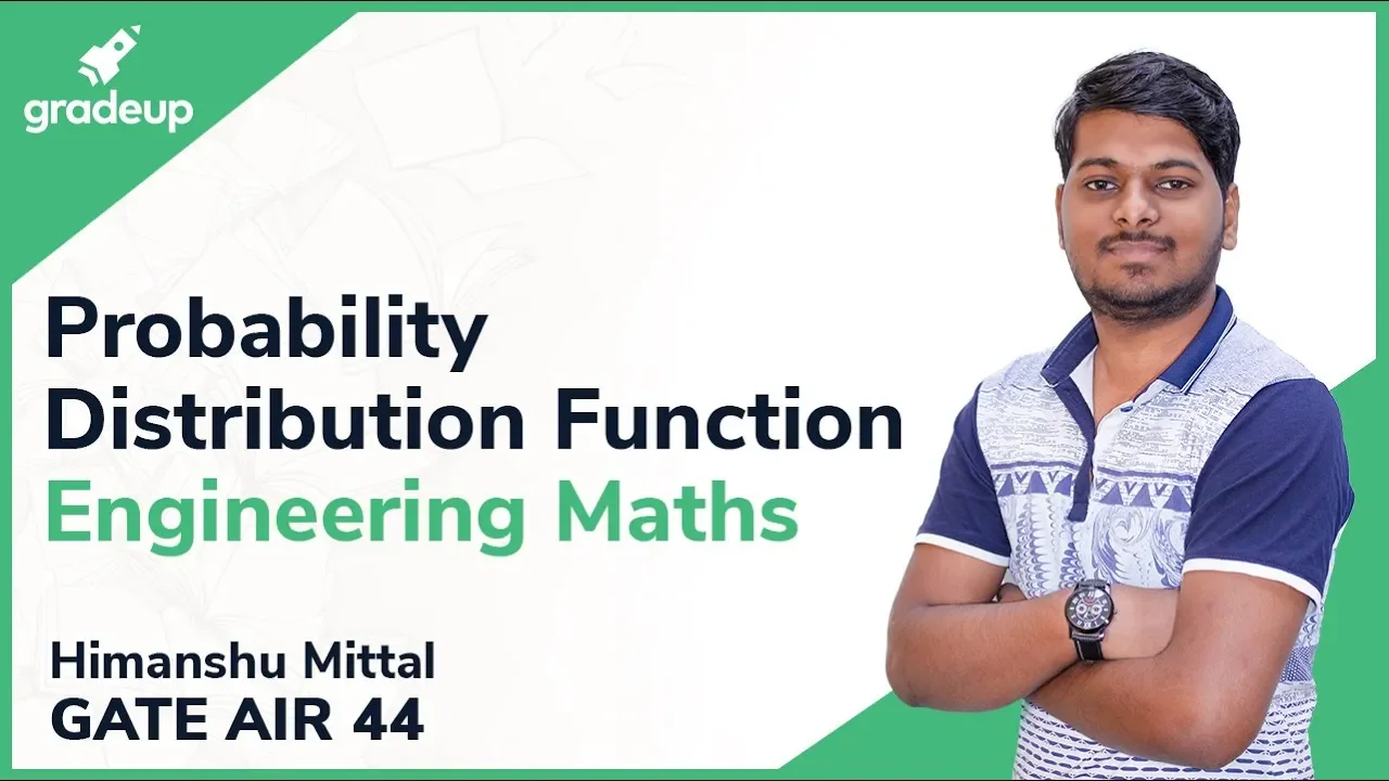 Probability Distribution Functions GATE | Engineering Mathematics