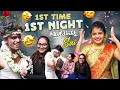 Download Lagu 1st Time 1st Night అంటున్నా Sai 👀😉sana reaction? Monika |naini @rishi_stylish_official
