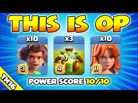 Download MP3 The BEST TH16 Attack Strategy you NEED to use! (Clash of Clans)