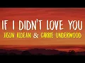 Jason Aldean & Carrie Underwood - If I Didn't Love You (lyrics)