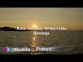 Bunda - Melly Goeslaw | Potret (Lirik Lagu)