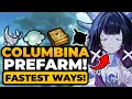 Columbina Prefarm (ULTIMATE GUIDE) FAST FARM All Materials | Genshin Impact, Columbina Genshin