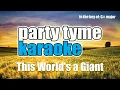 Zach Bryan - This World's a Giant (Karaoke Version)
