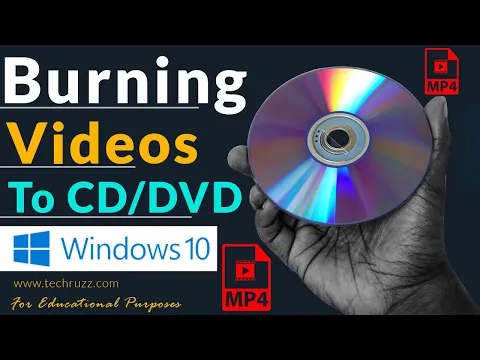 Download MP3 ✅ How to Burn Video Files to CD/DVD in Windows 10 PC | Plays on DVD Players