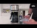 Braun MultiServe Coffee Machine - How To Prime Your Machine
